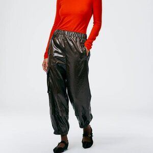 Tibi Gleam Wilt Pull on Jogger (Long)